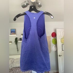 High neck line tank top